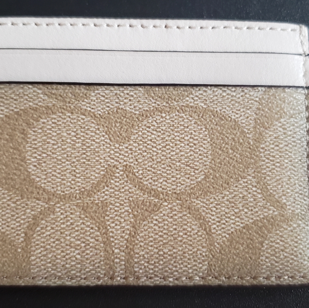 Coach card holder
